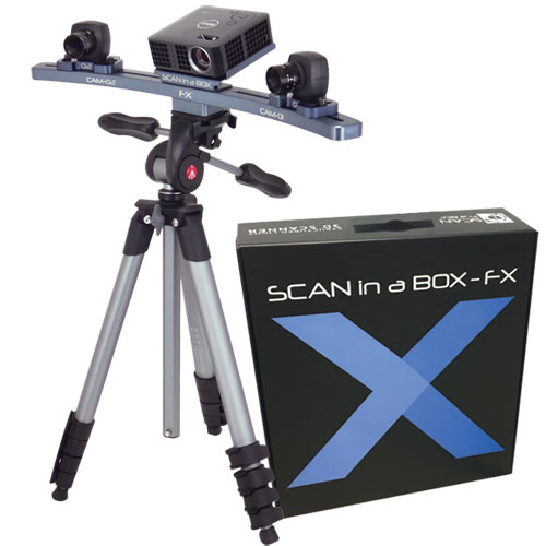 Scan in a Box-FX mit Verpackung